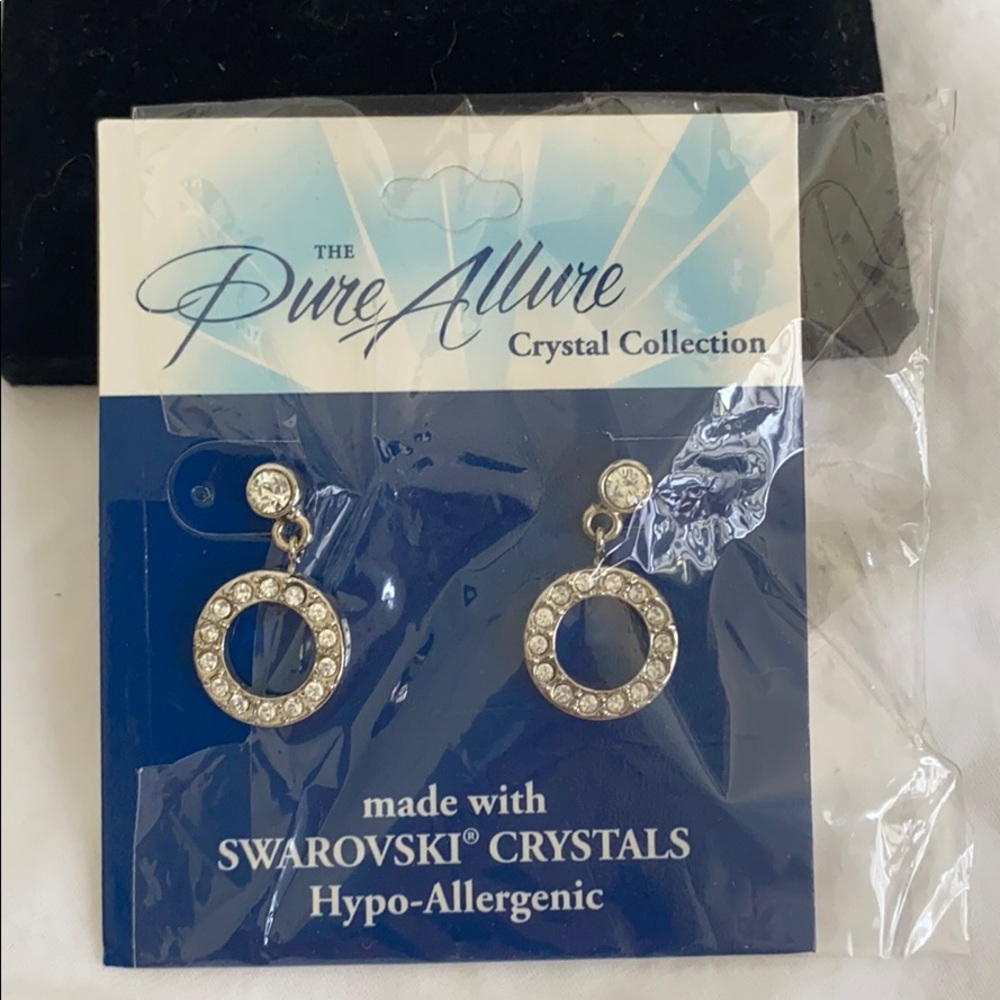 Vintage Swarovski crystal earrings